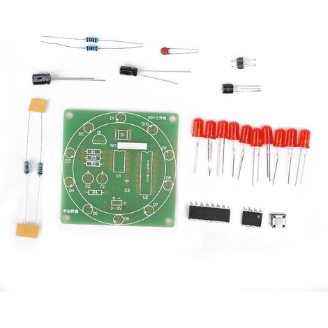 Kit De Soudage PCB Roue De La Fortune Électronique Pour Pratique DIY Et Loisirs Créatifs - Lot De 2 (1/5)