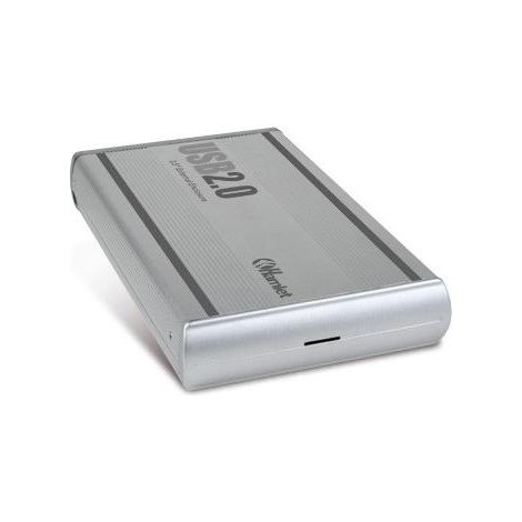 Hamlet HXD3SAUU External Enclosure for Serial ATA Hard Disk Argento 3.5pollici (1/4)