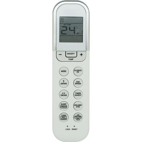 Télécommande de climatiseur compatible 1 pièce-Midea Rg36f /bgef Rg36f2 /bgef Rg36f4 /bgef (1/4)