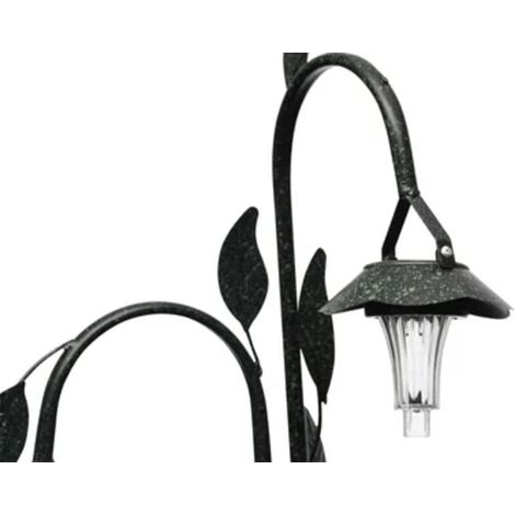 Jardinière,Panier à fleurs suspendu en fibre de coco avec LED solaire CFW35907 (1/5)