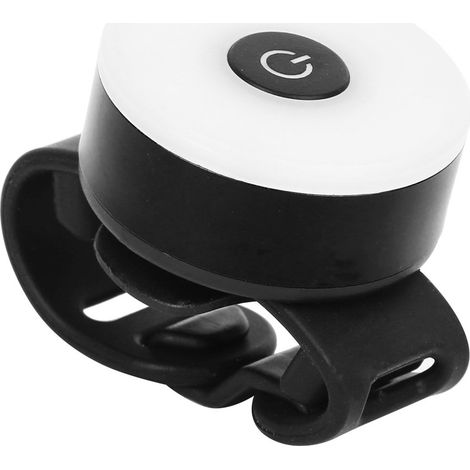 BG-T05 USB-wiederaufladbares Fahrradrücklicht für Nachtfahrten, Mountainbiken und Rennradfahren, schwarz (1/5)