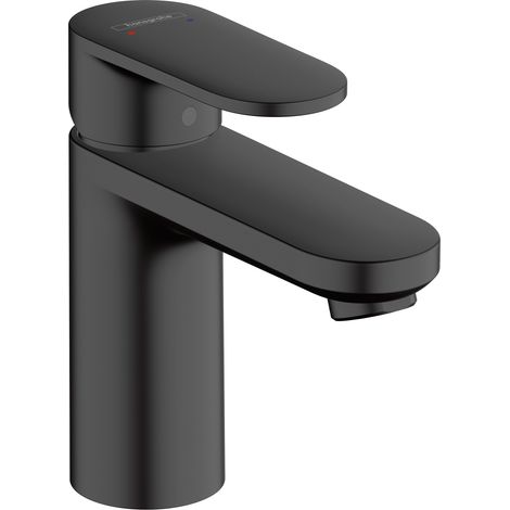 Grifo de lavabo Vernis Blend sin vaciador automático de Hansgrohe  Negro - 100