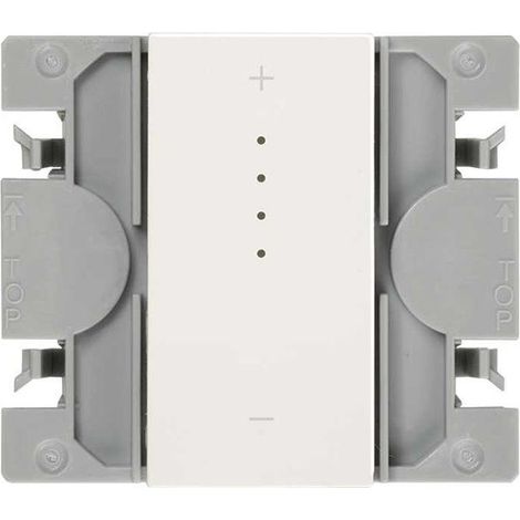 SIMON 270  Interruptor regulable iO CF 3H iO con tecla estrecha blanco 21001321-090