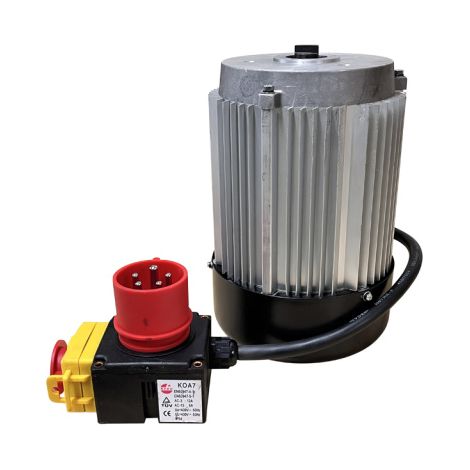 Ersatzmotor Industriemotor mit Schalter 400V Holzspalter 3,0kW Motor