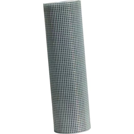 Werka Pro – Grillage rigide galvanisé 0,5 x 25m – Maille 12,7mm – Acier résistant à la corrosion – Pour chantiers humides