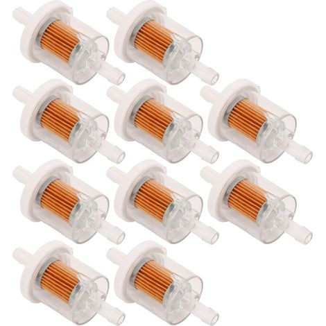 10-teiliger Inline-Kraftstofffilter für Rasenmäher, ersetzt 49019-7001, kompatibel mit FX481V, FX541V, FX600V, FX651V, FX691V, FX730V, FX751V, FX801V, Benzinmotor (1/5)