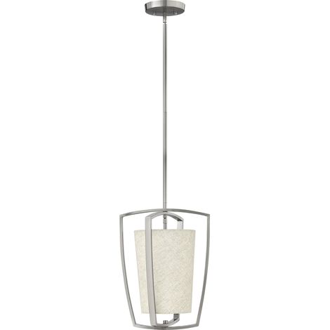 Elstead Hinkley Blakely Petite Suspension 1x E27 Nickel Brossé