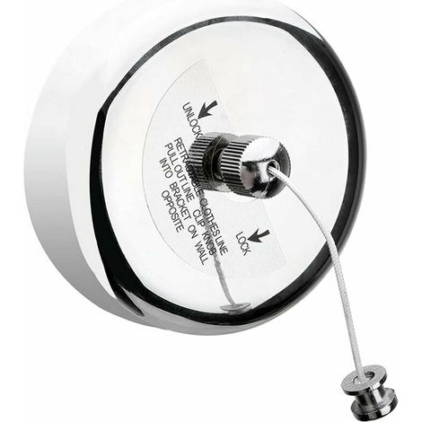Acier Inoxydable Rétractable Corde À Linge Rétractable Étendoir À Vetements Extensible 3,8M Séchoir À Linge Rétractable Intérieur Extensible Étendoir À Linge Pour Hôtel,Salle De Bains,Balcon (1/5)