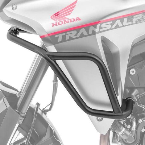 Pare carters haut compatible avec Honda Transalp XL 750 23-25 Crash bar Motoguard CB25 noir