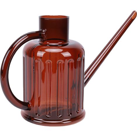 Gießkanne mit langem Ausguss, 1000 ml, aus Kunststoff, abnehmbar, für Zimmerpflanzen, für Haus und Garten, Blumengießkanne mit Succinit (1/5)