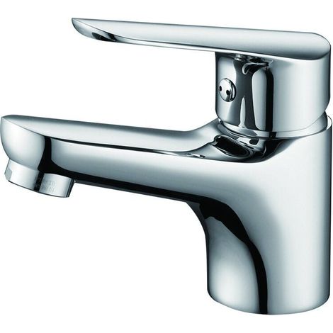 Primaster Waschtischarmatur Monza Verchromt reduziert Wasserspritzer (1/2)