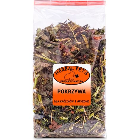 Ortica essiccata 70 g, erbe naturali per conigli e roditori, integratore alimentare. (1/2)