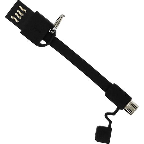 Compatible avec un câble USB de 10 cm pour charger et synchroniser les tablettes/smartphones. (1/5)