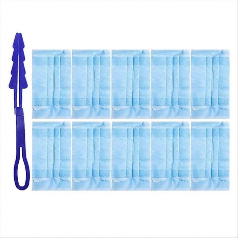 Plumeau kit, 1 plumeau 10 recharges, pour maison Maintenance, poussière plumeau (1/5)