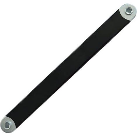 Rallonge de clé à cliquet professionnelle déportée, rallonge de douille pliable, adaptateurs d'entraînement 1/2, 1/4 et 3/8, noire (1/5)