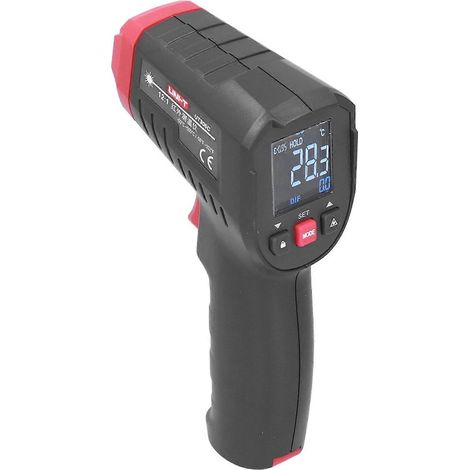 UT306C Digitales Thermometer, berührungsloses Infrarot-Thermometer, Temperaturpistole, Industriethermometer