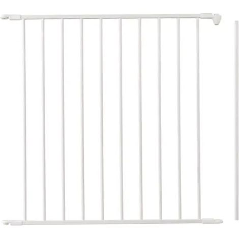 Cancello di sicurezza baby dan flex estensione 72 cm acciaio