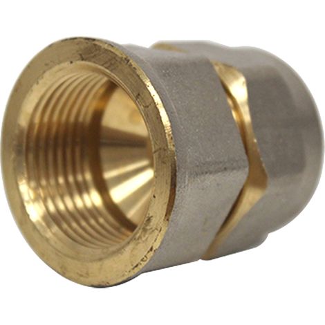 Raccord Multicouche à compression Ø26x3,0 - Droit Femelle 1" (26/34) - Henco (1/4)