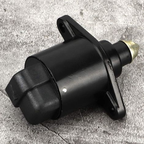 Vanne de Commande d'air au Ralenti, Soupape de Commande Inactive IAC Valve d'air Inactif Aluminium 7700273699 pour II Logan (1/4)