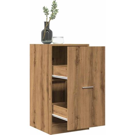 Armario botiquín madera ingeniería roble artisian 40x41x77,5 cm vidaXL