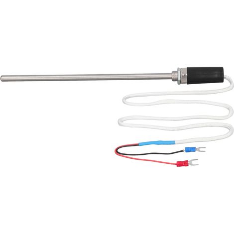 Sonde thermocouple de type K, sonde de température de haute précision en acier inoxydable de 1 m (1/5)