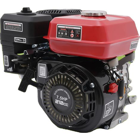 Moteur à essence, puissance de 7,5 ch, vitesse de sortie de 3600 tr/min (1/2)