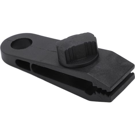 Attaches de bâche légères en plastique avec boucle spirale pour fixation de tente de camping (1/5)