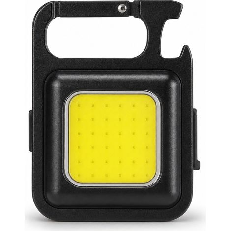 USB Rechargeable COB Keyring Lamp for Square Camping (1/5)