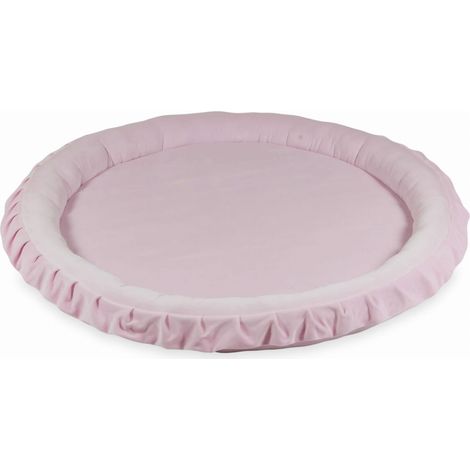 Nestchen 120cm für Baby, Samtweich Hellrosa