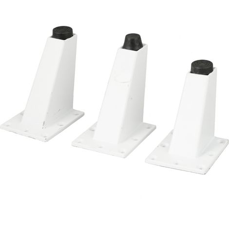 Pied De Meuble Ajustable 4pcs Pieds Epingle DIY Pieds Pour Table Pied De Chaise, Armoires Pieds De Meuble,Triangulaires Réglables De Cuisine De Jambes De Meubles D'alliage D'aluminium Oi-FRIS (1/5)
