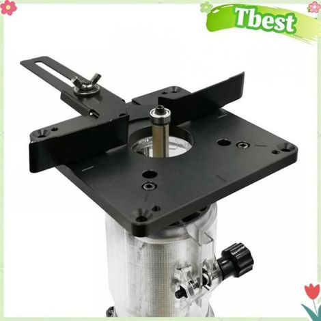 Plaque De Base Pour Routeur - Aluminium 6061 - 120 X 120 Mm - Pour Machines De Découpe Bois - 1 Pièce (1/4)