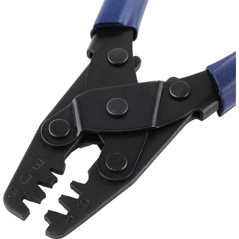 Pince à sertir professionnelle pour cosses de câblage 22-10 AWG, outil de sertissage à style ouvert (1/5)