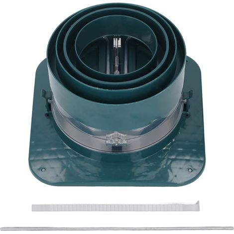 GARRYFIZH Clapet anti-retour fumées huile grand calibre universel conduit aération pour hottes cuisine - Air pur cuisine