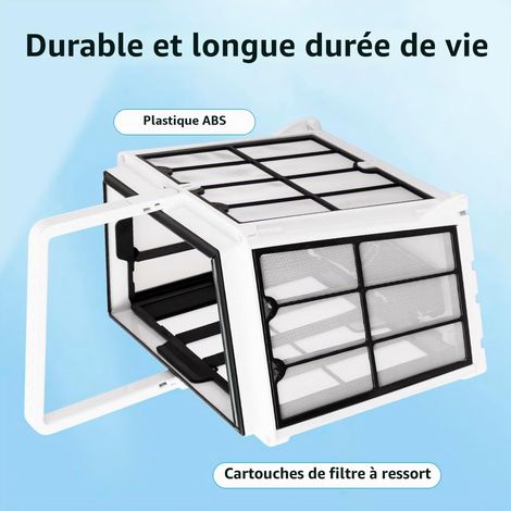 9991457-R1 Panier Filtre Ultra Fin pour Nettoyeur de Piscine Dolphin Active 20, Active 30 Explorer E70, M600 S200 S400, T35, T45, T55i (1/4)