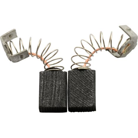 Balais de charbon 5x8x11mm – Lot de 2 avec ressort et câble – Remplacement pour scie Ryobi TR30P – Performance optimale