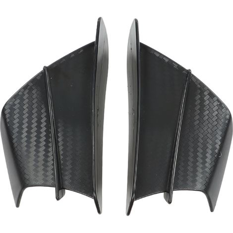 1 Paire d'ailerons aérodynamiques style carbone pour moto NINJA 400 250 Z900 Z1000, amélioration de la stabilité. (1/5)