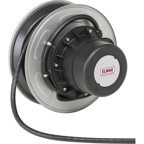 ELMAG Autom. Kabelaufroller ZECA, 1442 RNF, 12+2 Meter, 5x2,5mm², IP 65 (ohne Zuleitung, Stecker und Kupplung) (1/3)
