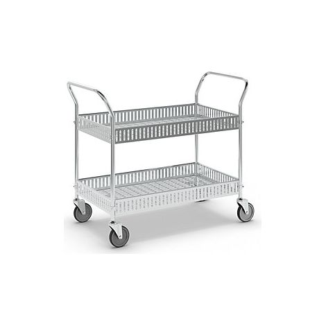 Carro de venta  L x A x H 1130 x 550 x 940 mm  galvanizado