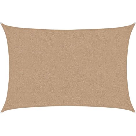 Maison Exclusive - Sonnensegel 160 g/m² Taupe 2,5x4 m HDPE