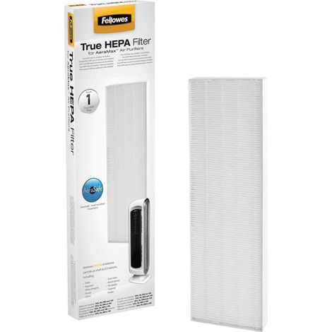 Fellowes Filtro Hepa per Purificatore d'Aria Aeramax DX5, Trattiene Allergeni, Muffe, Vapori, Virus e Batteri, Confezione da 1 Pezzo (1/4)