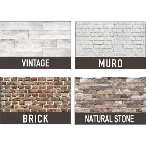POLIMARK PLASTONDA LASTRA POLIPROPILENEEFFETTO DECORATIVO DECOR NATURAL STONE5 50X100 CM 3 COD. 8029
