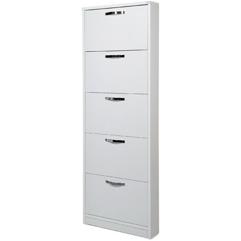 SCARPIERA SERENA 5A CM.65X15X180 BIANCO FRASSINATO (1/5)