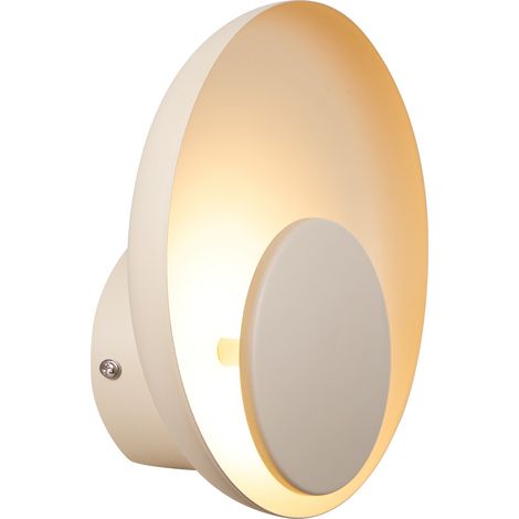 Applique murale MARSI Métal Beige, H.21 - IP20 - LED Module /Nordlux Intérieur (1/5)