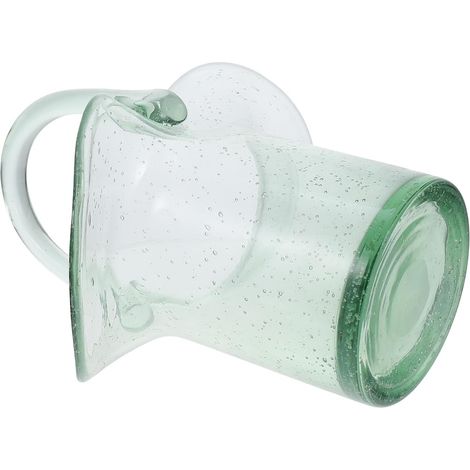 Vase Verre pour Fleurs Bouteille à Fleurs Décorative Récipient à Intérieur (1/5)