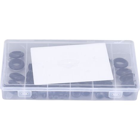 Kit d'assortiment de 180 œillets en caoutchouc pour trous de cloison pare-feu, pour cylindres et vannes.