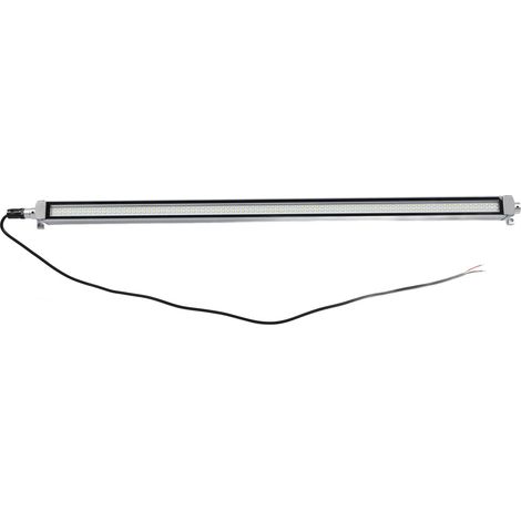 Tube lumineux de travail LED étanche, antidéflagrant et résistant à l'huile, 24 V, 28 W, pour l'éclairage industriel d'ateliers et de machines. (1/5)