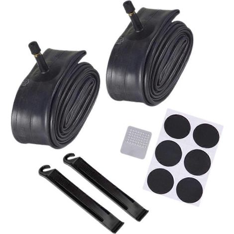 Kit de changement de chambre à air pour vélo, pour la réparation des pneus de vélo, 3 jeux (1/5)