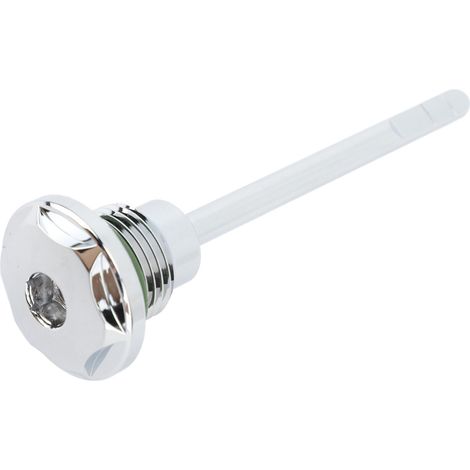 Bouchon de remplissage de Transmission, jauge 37075 87, réservoir d'huile de moto en aluminium pour Touring Trike 1987 – 2006 plaqué (1/5)