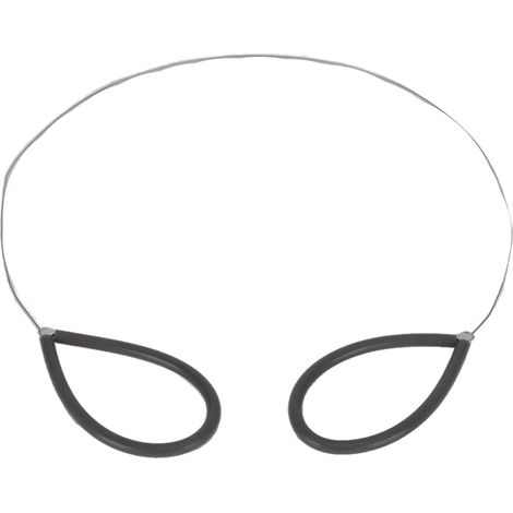 Set mit 4 Tonschneidern aus Edelstahl, flexibler und sicherer Draht, Schneidewerkzeuge für Töpfer, schwarzer Griff (1/5)