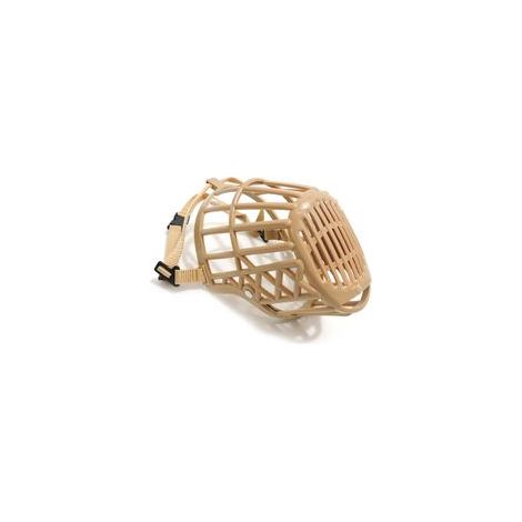 Muselière chien pouvant haleter et boire, longueur de la bouche 10cm, circonférence de la bouche 27c (1/3)